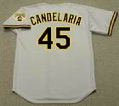 John Candelaria Pittsburgh Pirates 1993 Baseball jersey retro stitched fan gear RTJ00430