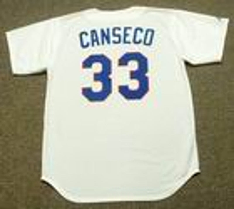 Jose Canseco Texas Rangers 1993 Baseball jersey retro stitched fan gear RTJ00349