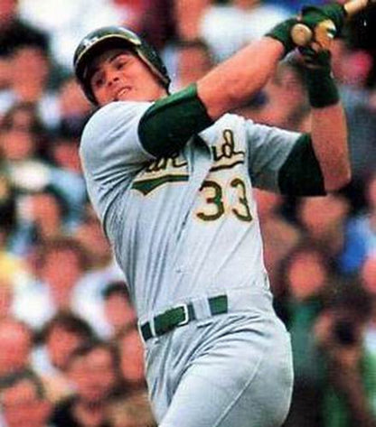 Jose Canseco Oakland Athletics 1989 Baseball jersey retro stitched fan gear RTJ00353