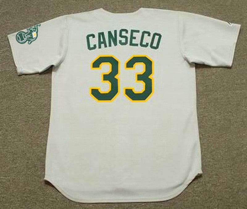 Jose Canseco Oakland Athletics 1989 Baseball jersey retro stitched fan gear RTJ00353