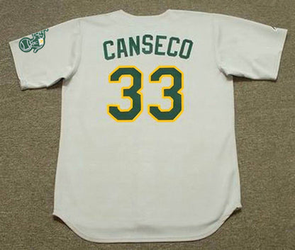 Jose Canseco Oakland Athletics 1989 Baseball jersey retro stitched fan gear RTJ00353