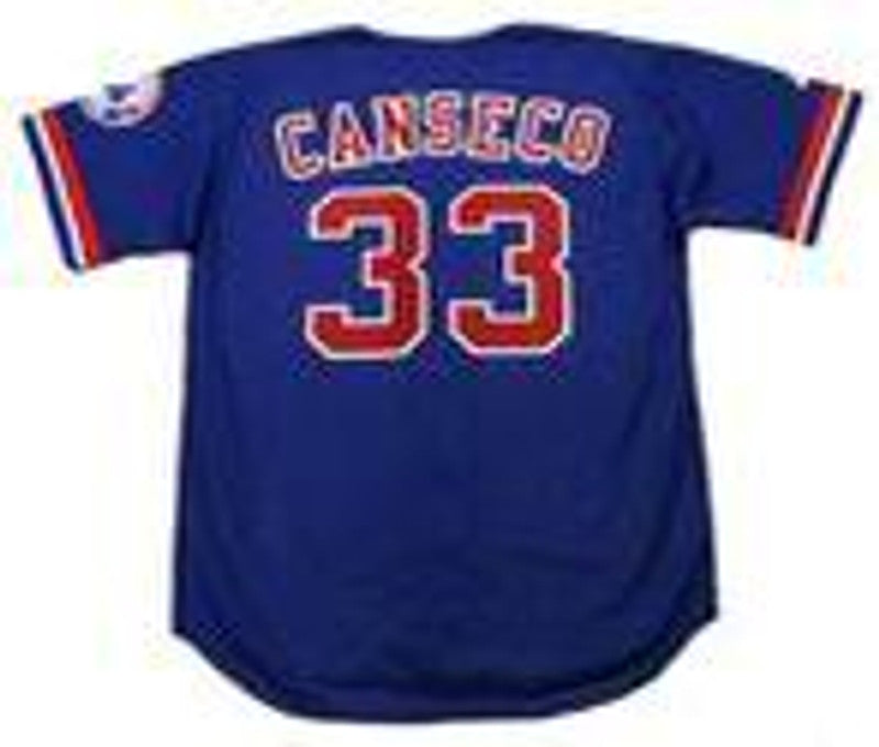 Jose Canseco Montreal Expos 2002 Baseball jersey retro stitched fan gear RTJ00355