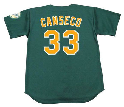 Jose Canseco Oakland Athletics 1997 Baseball jersey retro stitched fan gear RTJ00351