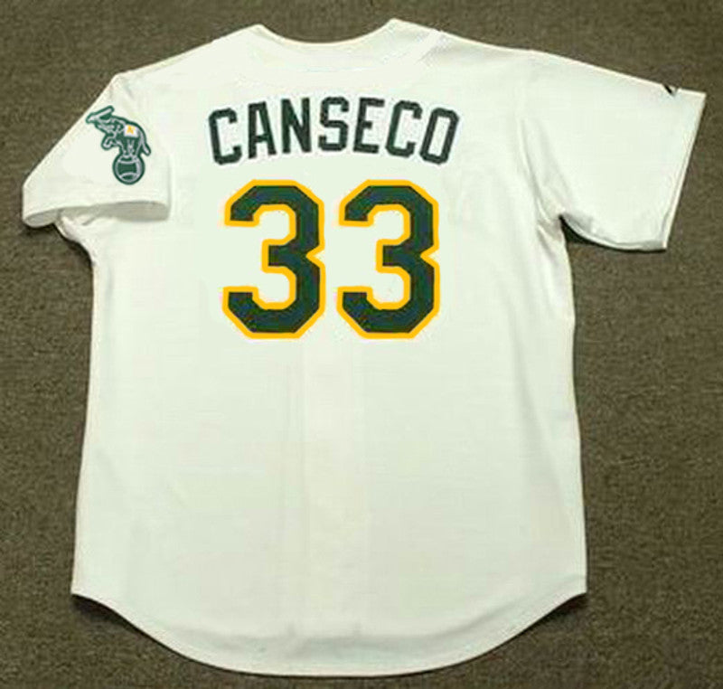 Jose Canseco Oakland Athletics 1989 Baseball jersey retro stitched fan gear RTJ00352