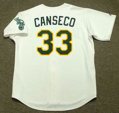 Jose Canseco Oakland Athletics 1989 Baseball jersey retro stitched fan gear RTJ00352