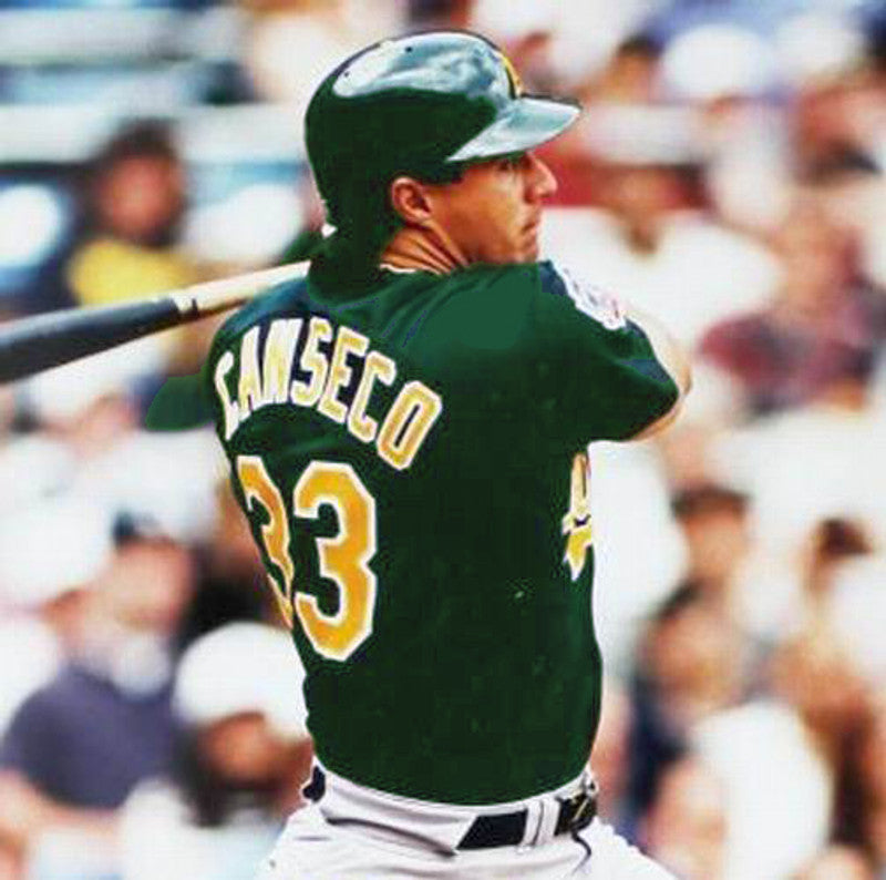 Jose Canseco Oakland Athletics 1997 Baseball jersey retro stitched fan gear RTJ00351
