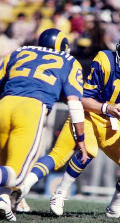Los Angeles Rams John Cappelletti 1978 Throwback Football Jersey product image