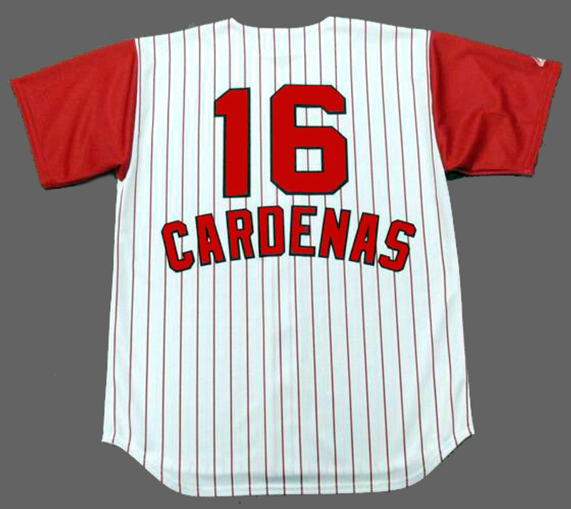 Leo Cardenas Cincinnati Reds 1960s Baseball jersey retro stitched fan gear RTJ00124