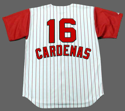 Leo Cardenas Cincinnati Reds 1960s Baseball jersey retro stitched fan gear RTJ00124