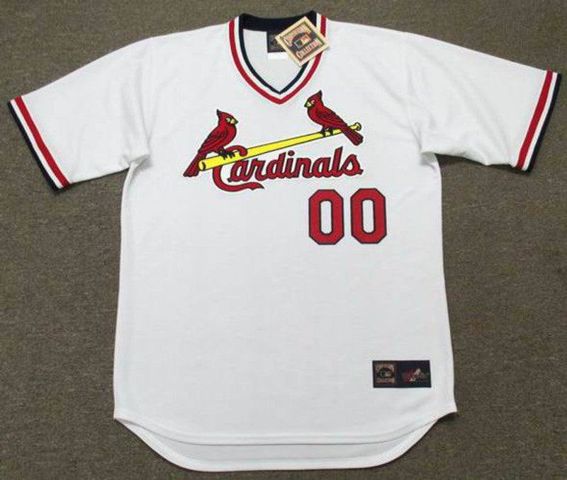 LC SLC ST. 1980s Cooperstown Home Custom Name Number Stitched Jersey, Vintage Baseball Jersey, Retro Sewn Jersey