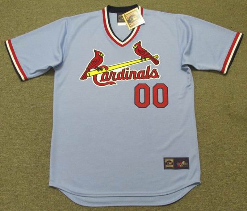 LC SLC ST. 1980s Cooperstown Away Custom Name Number Stitched Jersey, Vintage Baseball Jersey, Retro Sewn Jersey