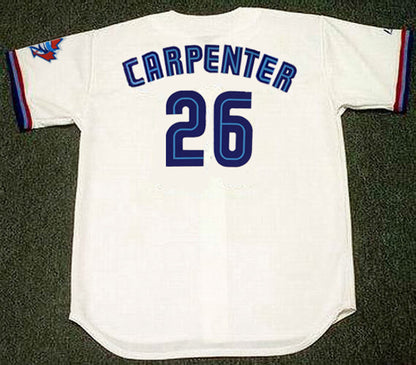 Chris Carpenter Toronto Blue Jays 2000 Baseball jersey retro stitched fan gear RTJ01430