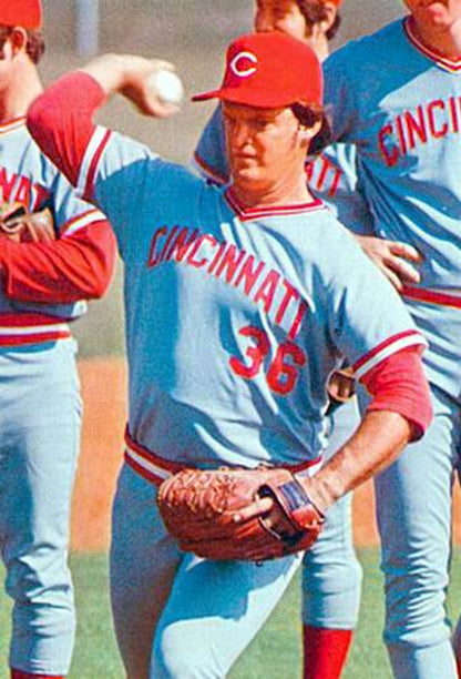 Clay Carroll Cincinnati Reds 1975 Baseball jersey retro stitched fan gear RTJ01395