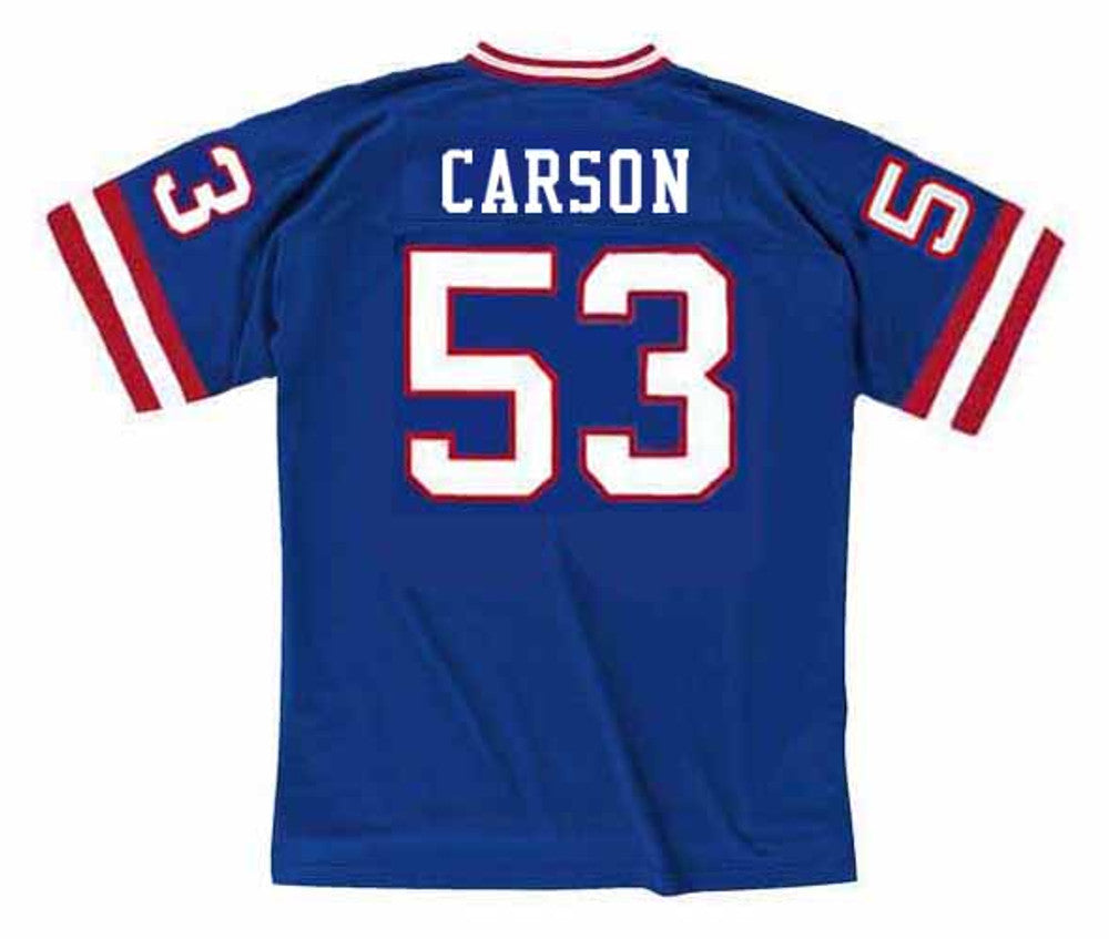 New York Giants Harry Carson 1988 Home Throwback Football Jersey product image