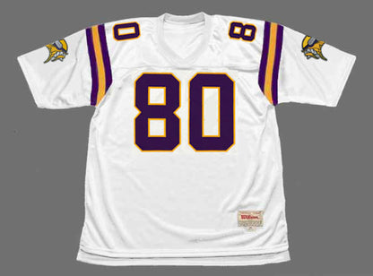 Minnesota Vikings Cris Carter 1998 Away Throwback Football Jersey product image