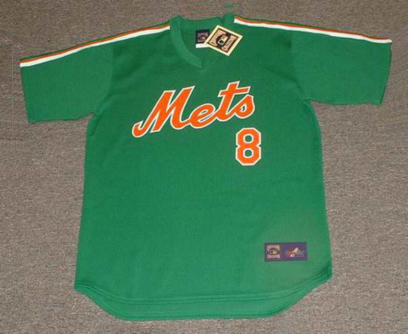 GC NYM 1985 St. Patricks Day Baseball Throwback Stitched Jersey, Vintage Baseball Jersey, Retro Sewn Jersey