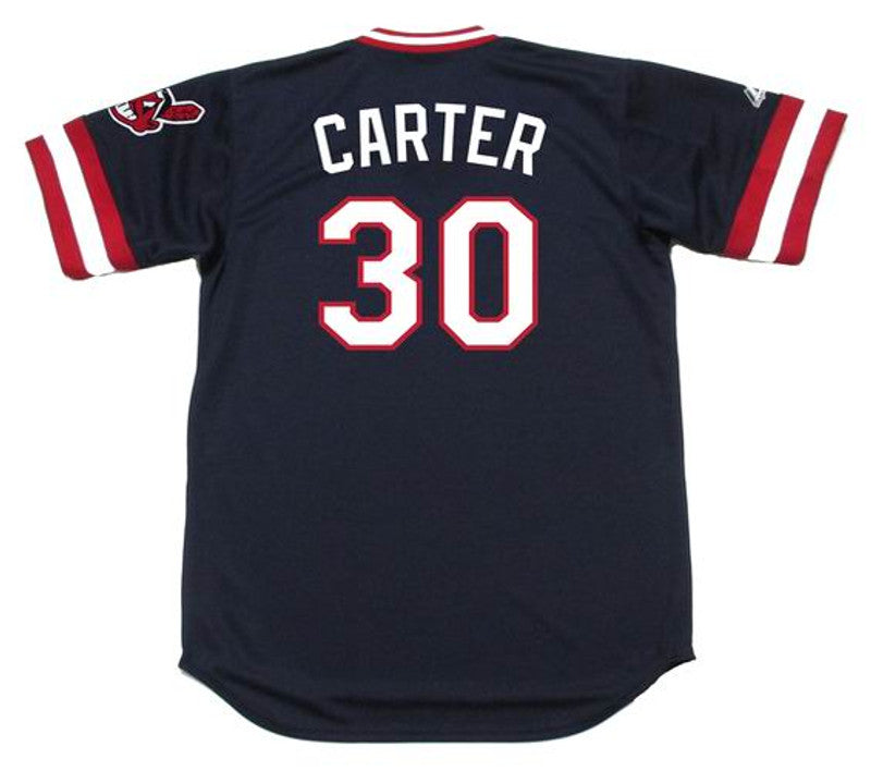 Joe Carter Cleveland Indians 1984 Baseball jersey retro stitched fan gear RTJ00501