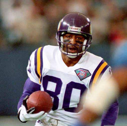 Minnesota Vikings Cris Carter 1994 Away Throwback Football Jersey product image