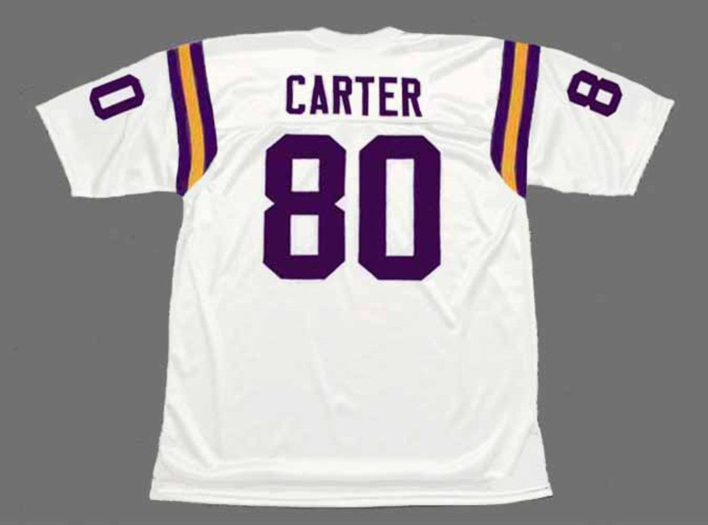 Minnesota Vikings Cris Carter 1994 Away Throwback Football Jersey product image