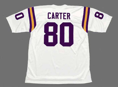 Minnesota Vikings Cris Carter 1994 Away Throwback Football Jersey product image