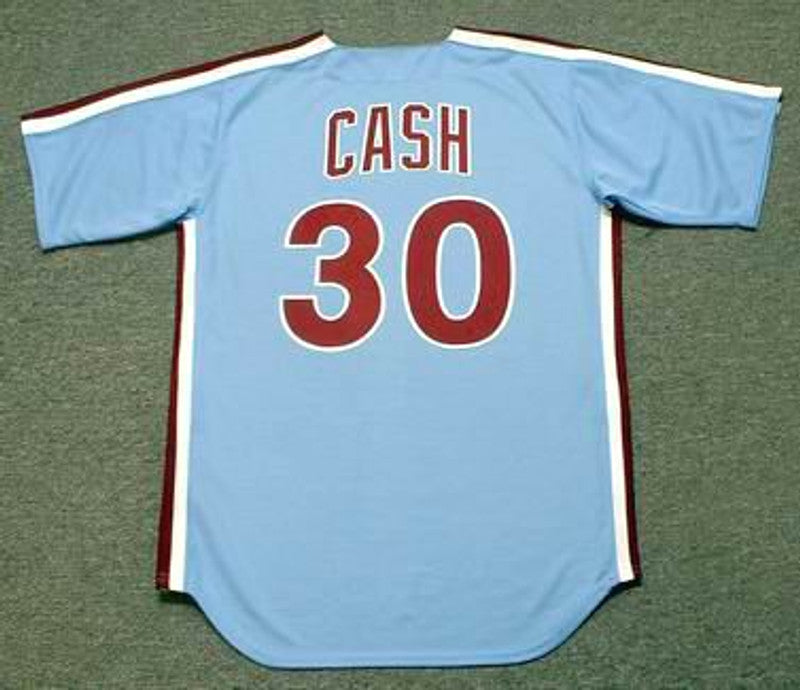 Dave Cash Philadelphia Phillies 1976 Baseball jersey retro stitched fan gear RTJ01285