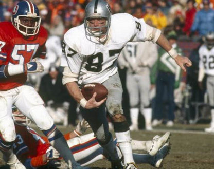 Oakland Raiders Dave Casper 1976 Away Throwback Football Jersey product image