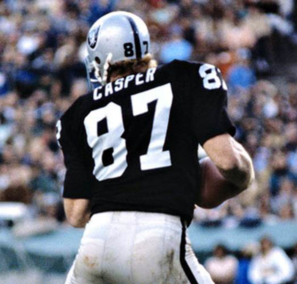 Oakland Raiders Dave Casper 1976 Home Throwback Football Jersey product image