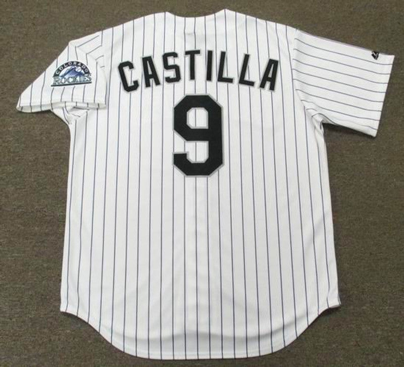 VC CR 2004 Throwback Home Baseball Stitched Jersey, Vintage Baseball Jersey, Retro Sewn Jersey