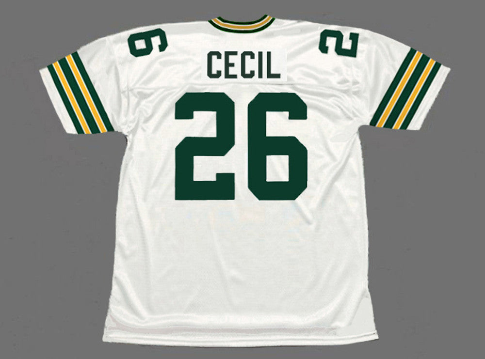 Green Bay Packers Chuck Cecil 1992 Throwback Green Football Jersey product image
