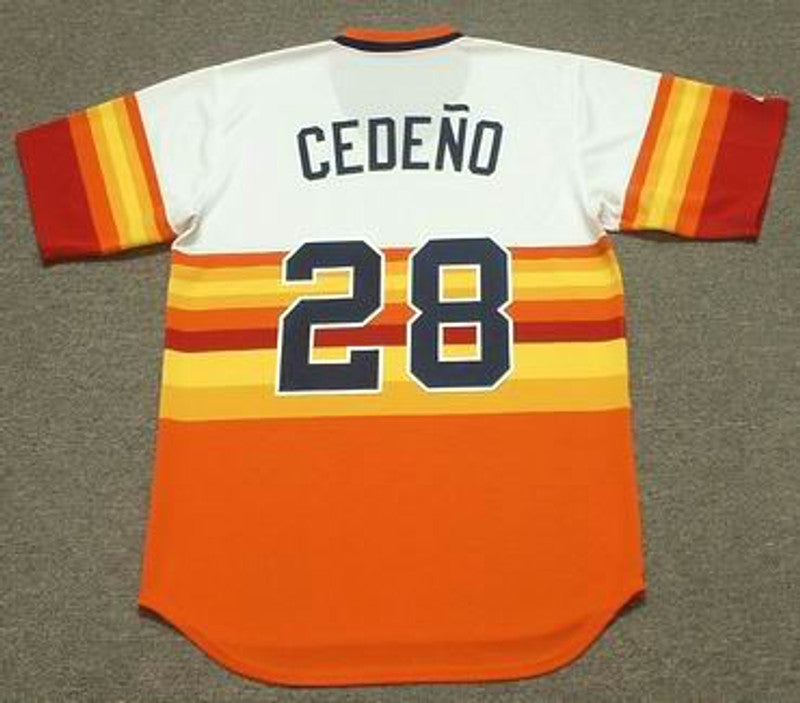 Cesar Cedeno Houston Astros 1980 Baseball jersey retro stitched fan gear RTJ01502