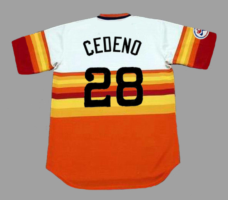 Cesar Cedeno Houston Astros 1976 Baseball jersey retro stitched fan gear RTJ01503