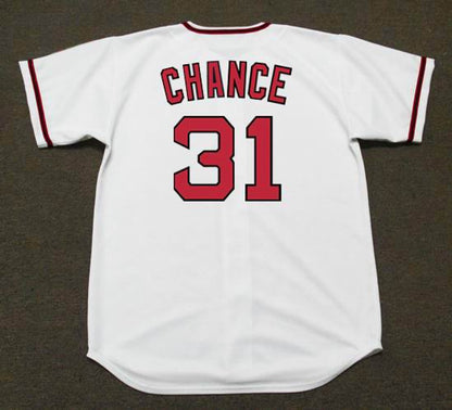Dean Chance California Angels 1960s Baseball jersey retro stitched fan gear RTJ01200