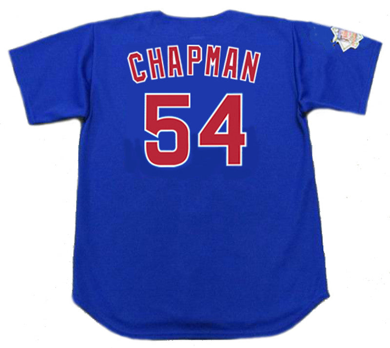 Aroldis Chapman Chicago Cubs 2016 Baseball jersey retro stitched fan gear RTJ01883