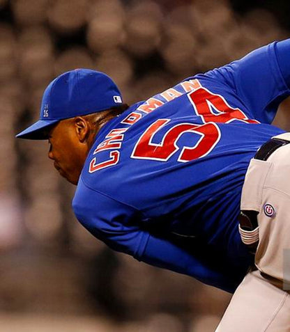 Aroldis Chapman Chicago Cubs 2016 Baseball jersey retro stitched fan gear RTJ01883