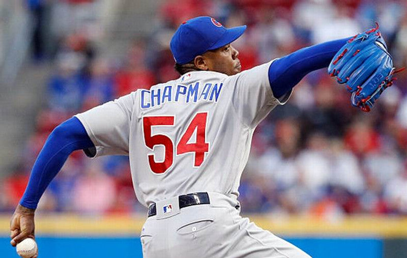 Aroldis Chapman Chicago Cubs 2016 Baseball jersey retro stitched fan gear RTJ01882