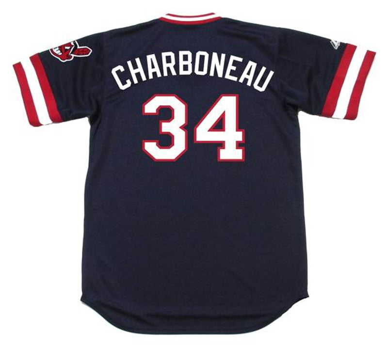 Joe Charboneau Cleveland Indians 1980 Baseball jersey retro stitched fan gear RTJ00495