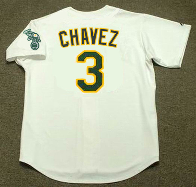 Eric Chavez Oakland Athletics 2002 Baseball jersey retro stitched fan gear RTJ01014