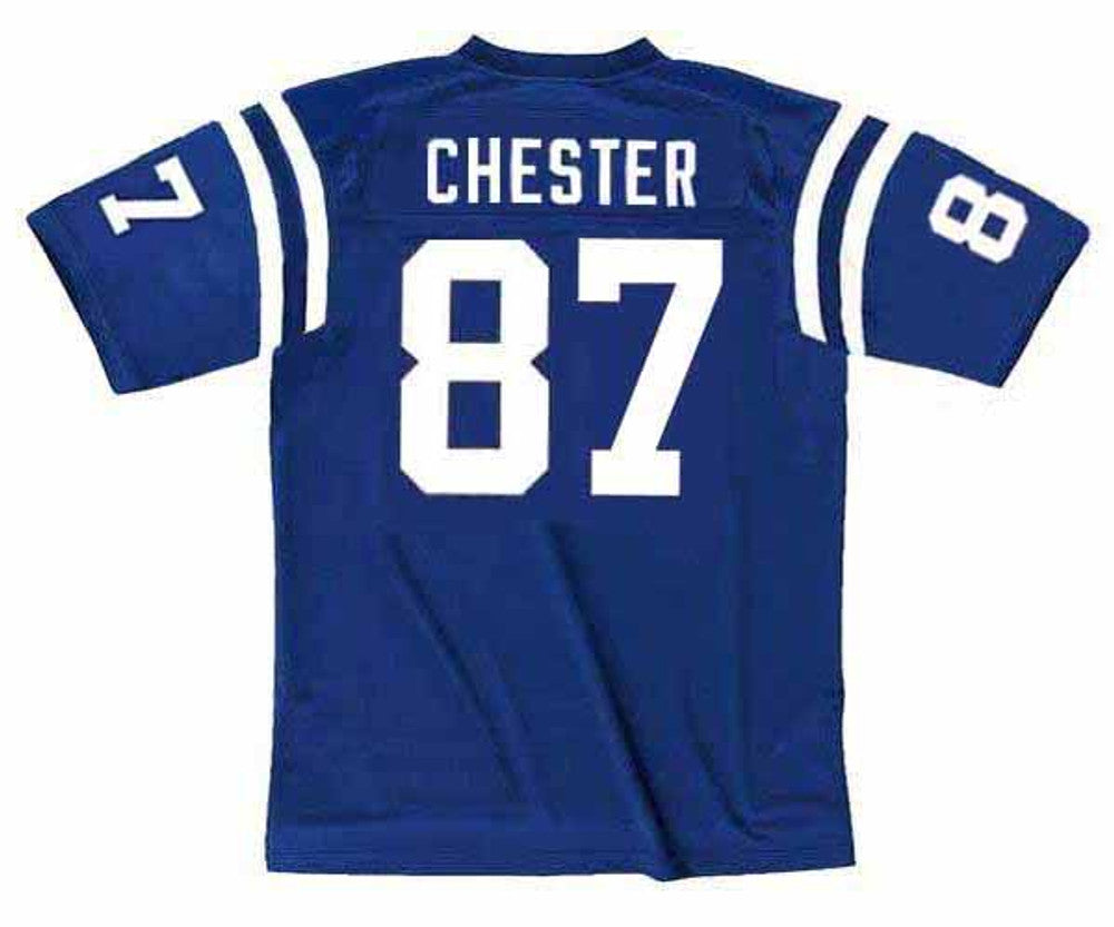 Baltimore Colts Raymond Chester 1976 Home Throwback Football Jersey product image