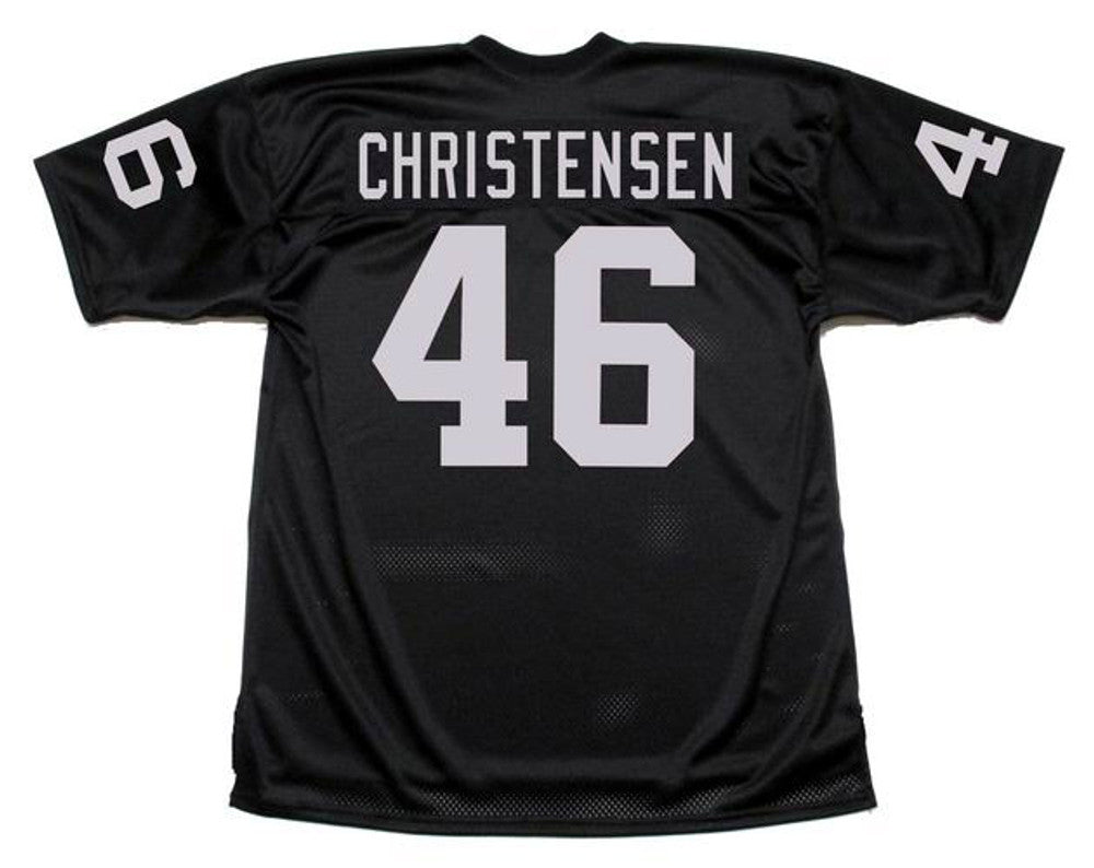Oakland Raiders Todd Christensen 1983 Home Throwback Football Jersey product image