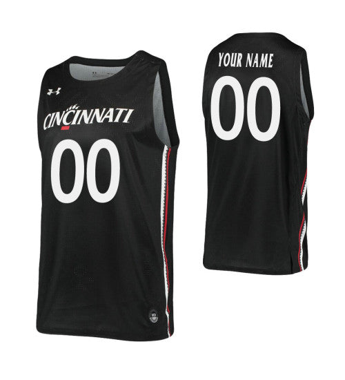 Cincinnati Bearcats Custom Jersey Black retro stitched fan jersey RTJ11881 image 1