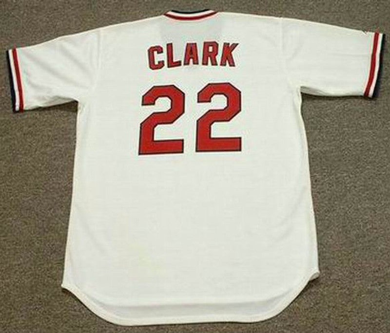 Jack Clark St. Louis Cardinals 1985 Baseball jersey retro stitched fan gear RTJ00685