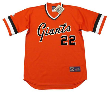 Jack Clark San Francisco Giants 1982 Baseball jersey retro stitched fan gear RTJ00688