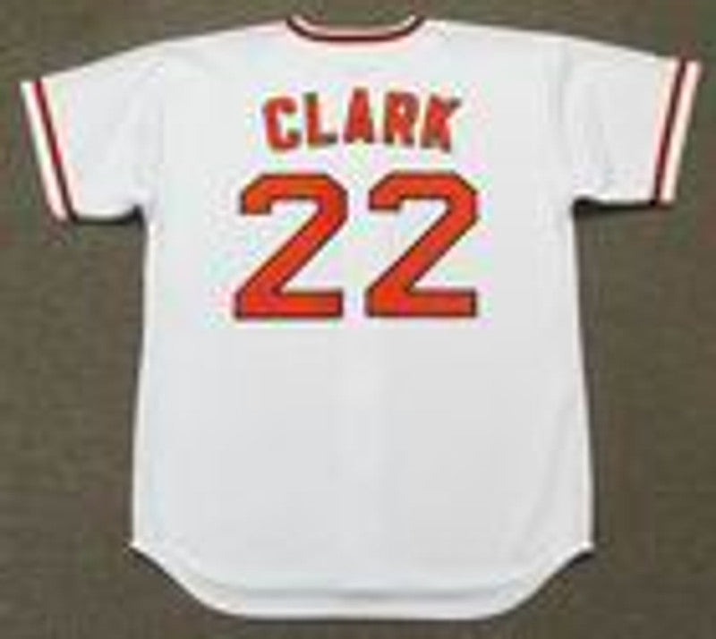 Jack Clark San Francisco Giants 1976 Baseball jersey retro stitched fan gear RTJ00690