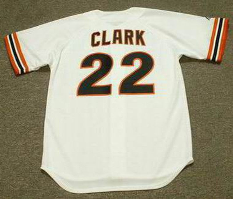 WC SFG 1989 Cooperstown Throwback Home Stitched Jersey, Vintage Baseball Jersey, Retro Sewn Jersey