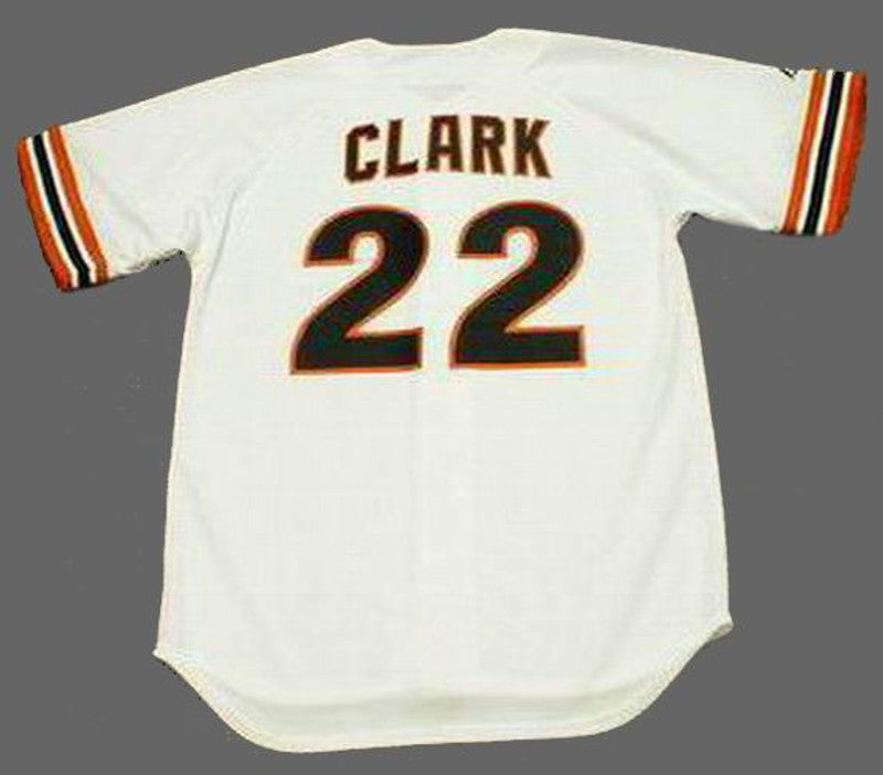 Jack Clark San Francisco Giants 1983 Baseball jersey retro stitched fan gear RTJ00686
