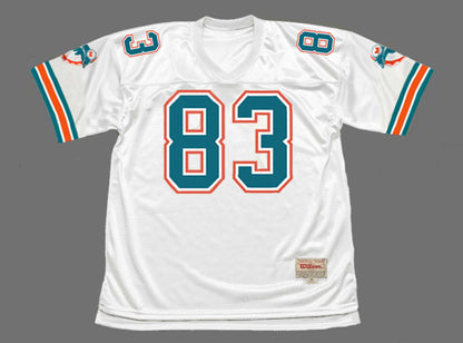 Miami Dolphins Mark Clayton 1989 Throwback Football Jersey product image