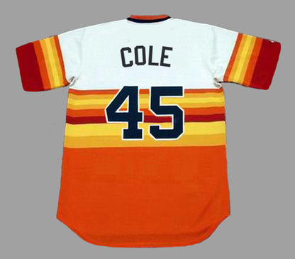 Gerrit Cole Houston Astros 1980s Baseball jersey retro stitched fan gear RTJ00831