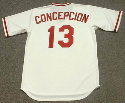 Dave Concepcion Cincinnati Reds 1975 Baseball jersey retro stitched fan gear RTJ01281