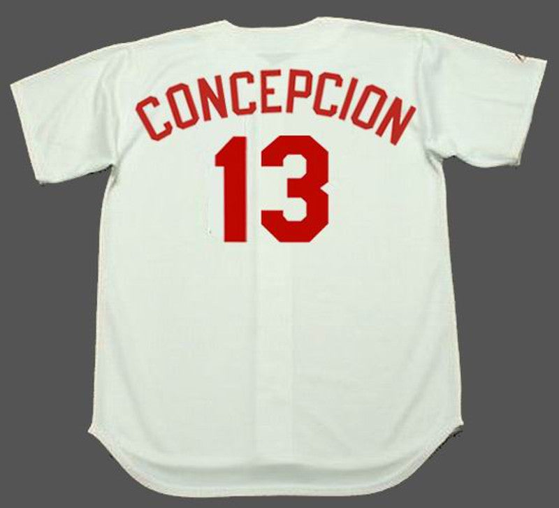 Dave Concepcion Cincinnati Reds 1971 Baseball jersey retro stitched fan gear RTJ01282