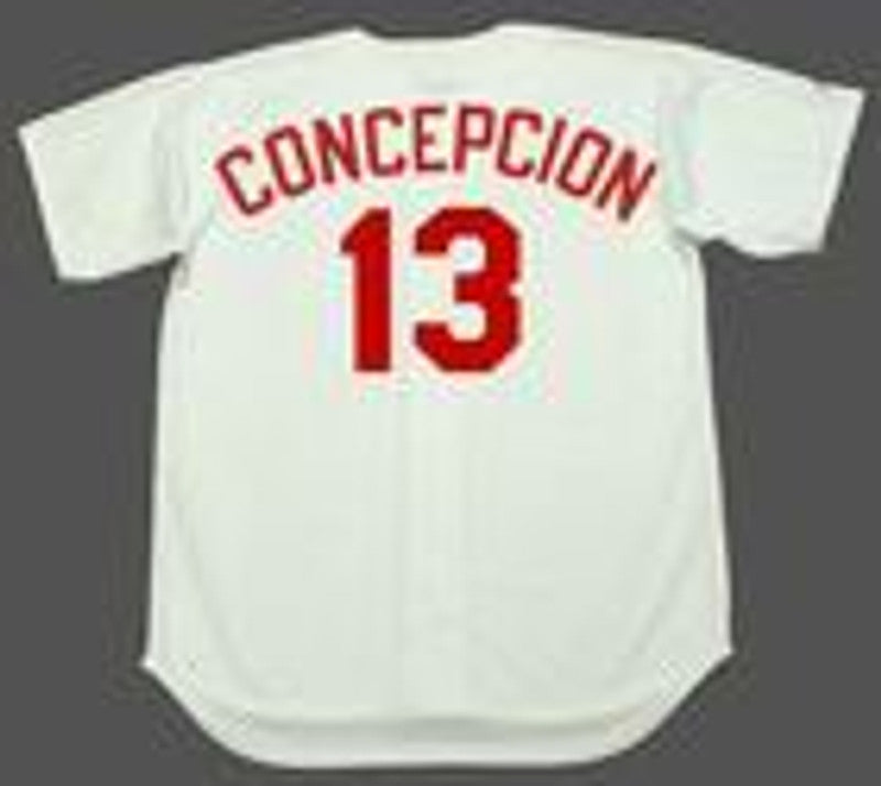 Dave Concepcion Cincinnati Reds 1971 Baseball jersey retro stitched fan gear RTJ01282